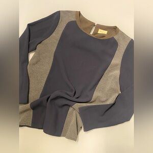 Uncommon Women's Two-Tone Long Sleeve Top size S